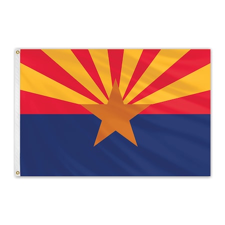 Global Flags Unlimited Arizona Outdoor Poly Max Flag 3'x5' 200867